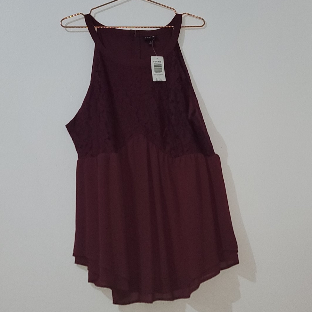 Burgundy Top